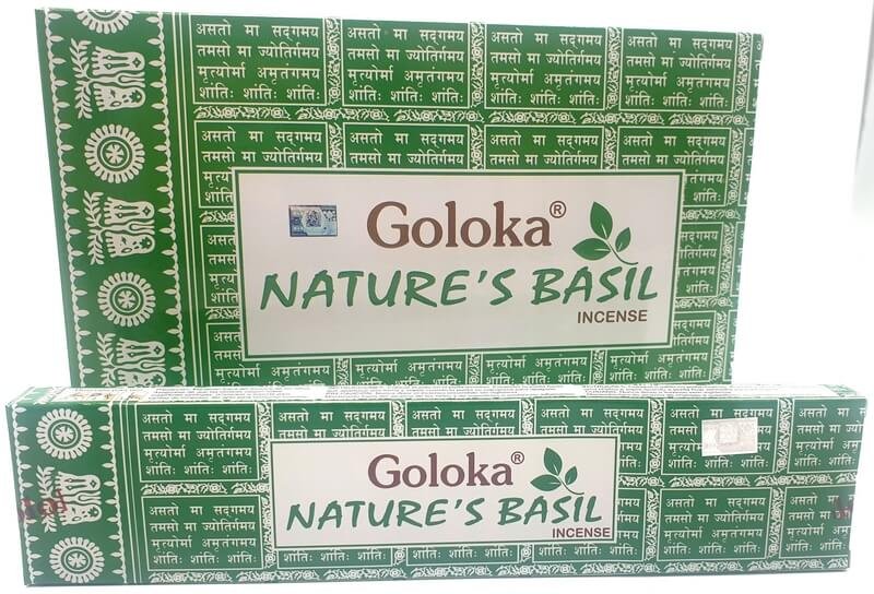 Incensi Goloka Basilico naturale 15g