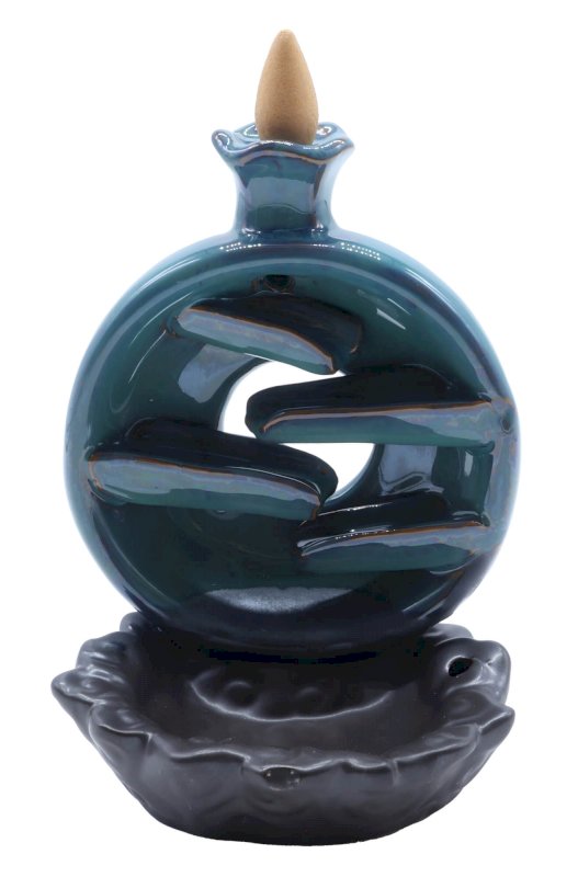 Porte-Encens Backflow Cascata Donut 17cm