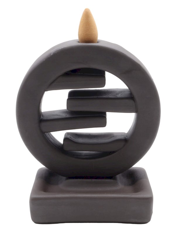 Portaincenso a cascata a riflusso in cerchio 13 cm