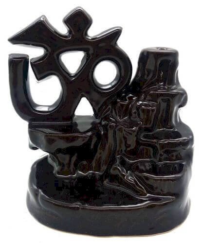 Porta Incenso Di Riflusso OM Ceramica 15cm