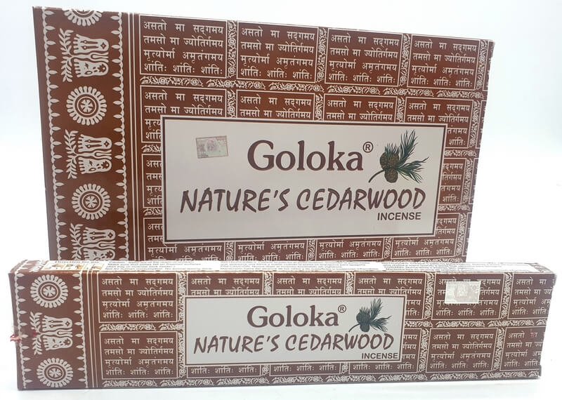 Incenso al cedro Goloka 15 g