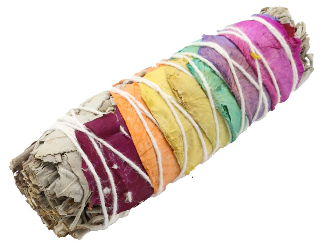 Fagotto Salvia Bianca & 7 Chakra 25-35 g 10cm