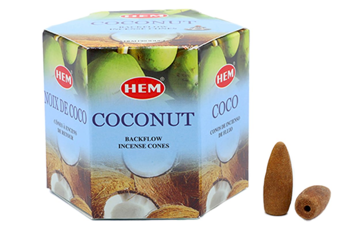 Coni di Riflusso HEM Cocco 12pz