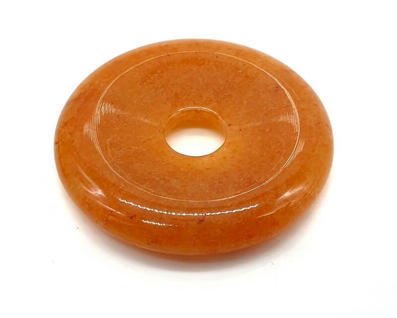 Ciambella Avventurina Arancia 3cm