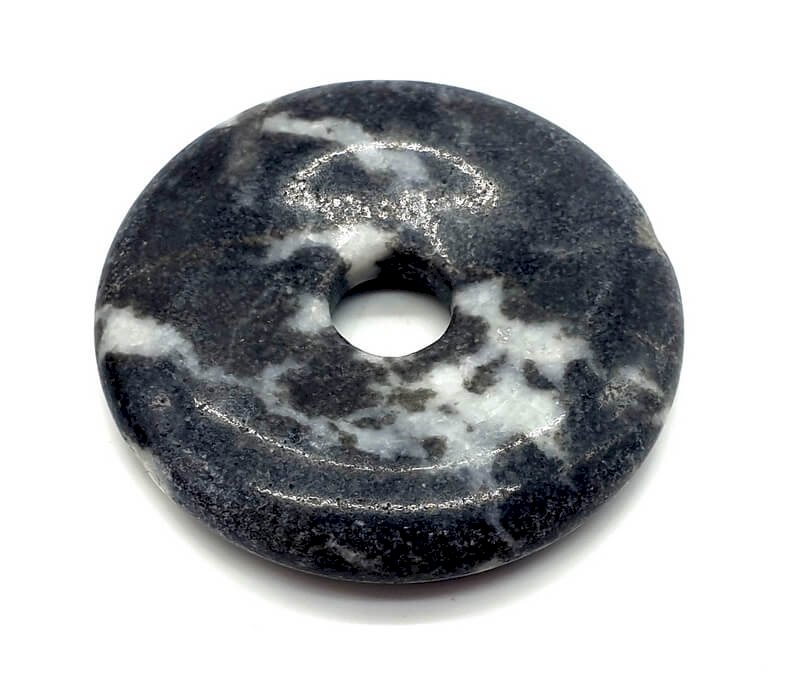 Ciambella di diaspro zebrato 3 cm