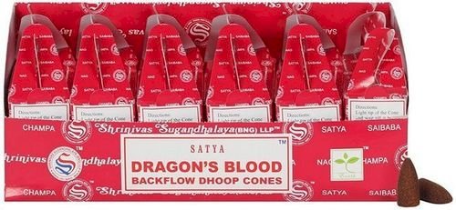 Coni di Riflusso Satya Sangue di Drago 6pz