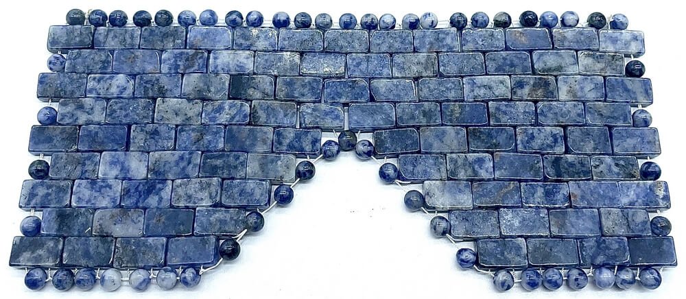 Maschera per la meditazione sugli occhi Sodalite
