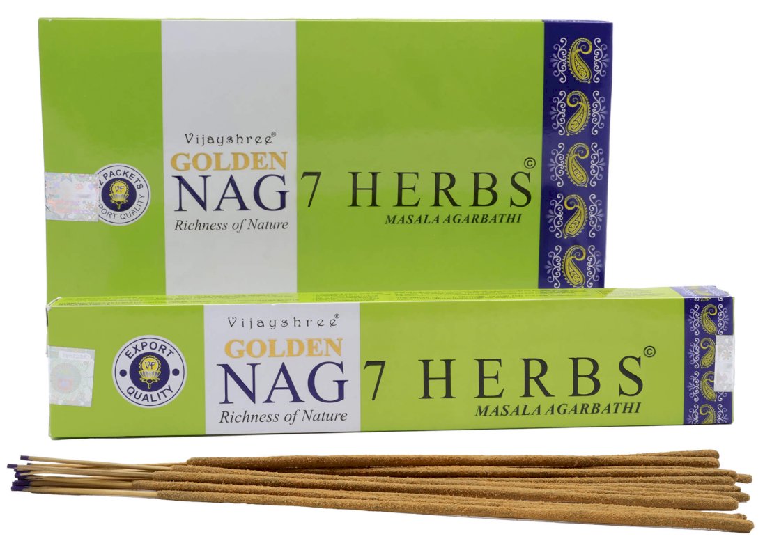 Incensi Golden 7 Erbe 15g