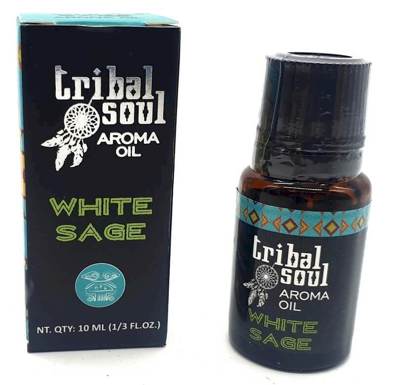 Olio Tribal Soul Salvia Bianca 10ml - 12pz