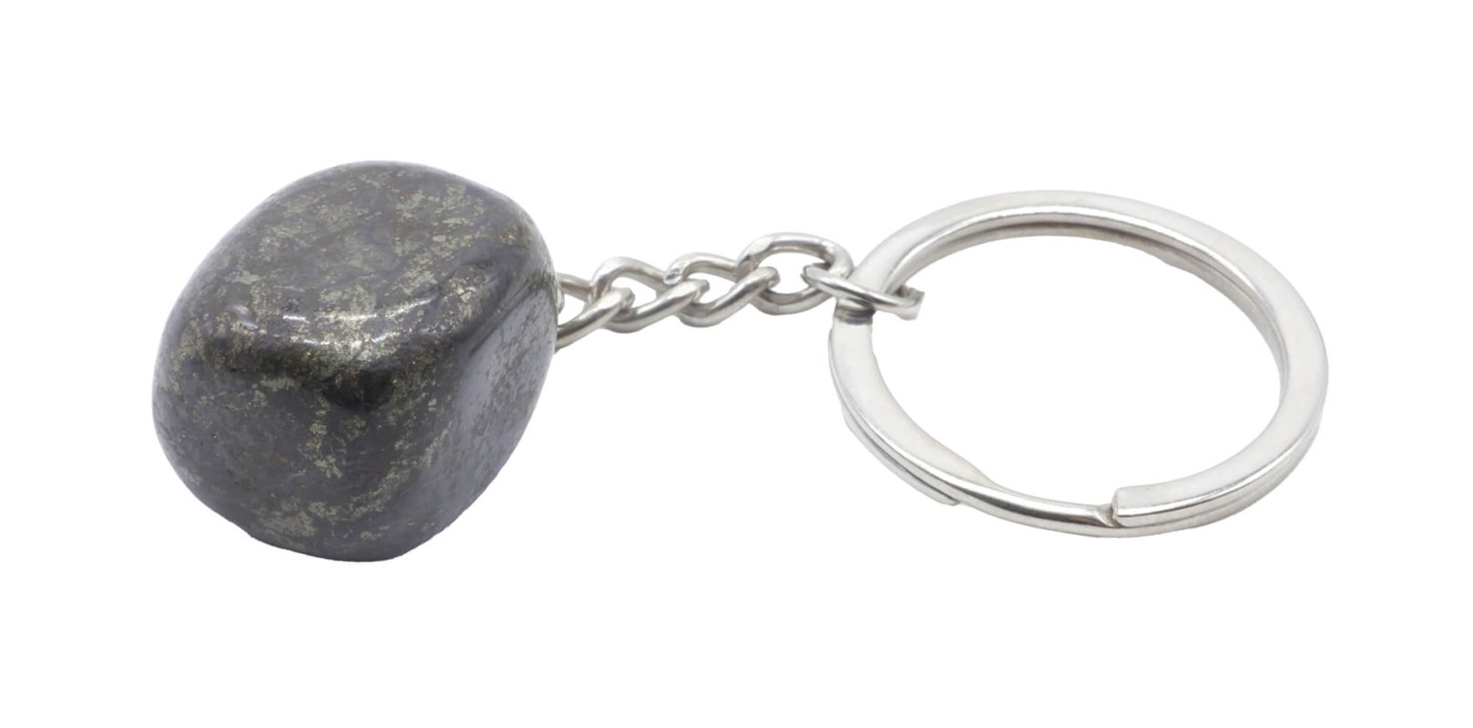 Portachiavi in pirite arrotolato 3 cm