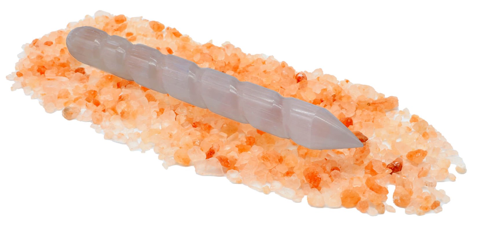 Punto di Massaggio Selenite Ritorta 15 cm