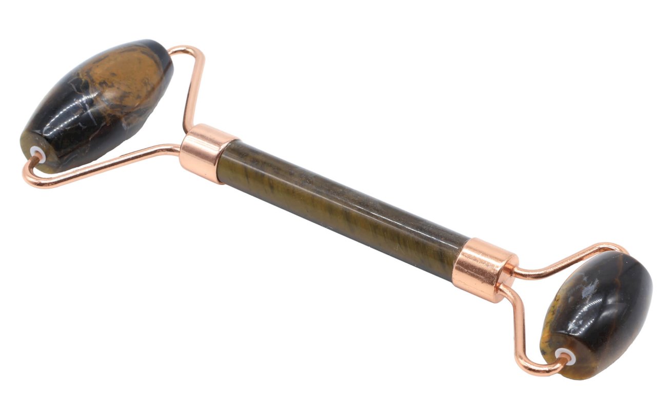 Doppio Rullo da Massaggio Occhio di Tigre