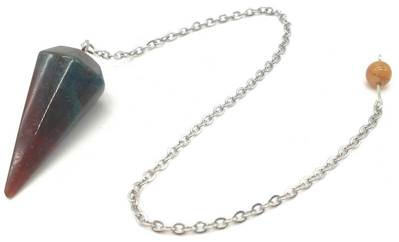 Pendolo conico in agata indiana 3,5 cm