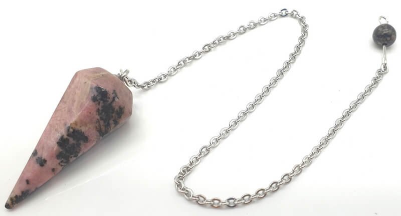 Pendolo conico rodonite 3,5 cm