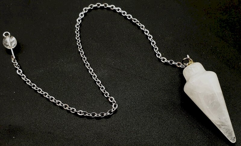 Pendolo Goccia Cristallo Di Rocca 3cm