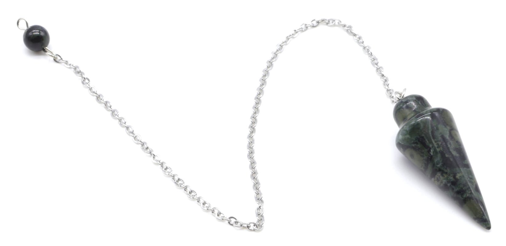 Pendolo a goccia di diaspro Kambaba 3 cm