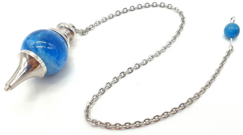 Pendolo a sfera di apatite 4cm