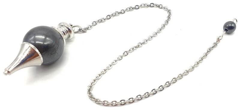 Pendolo a sfera in ematite 4cm
