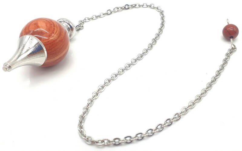 Sfera a pendolo Diaspro rosso 4cm