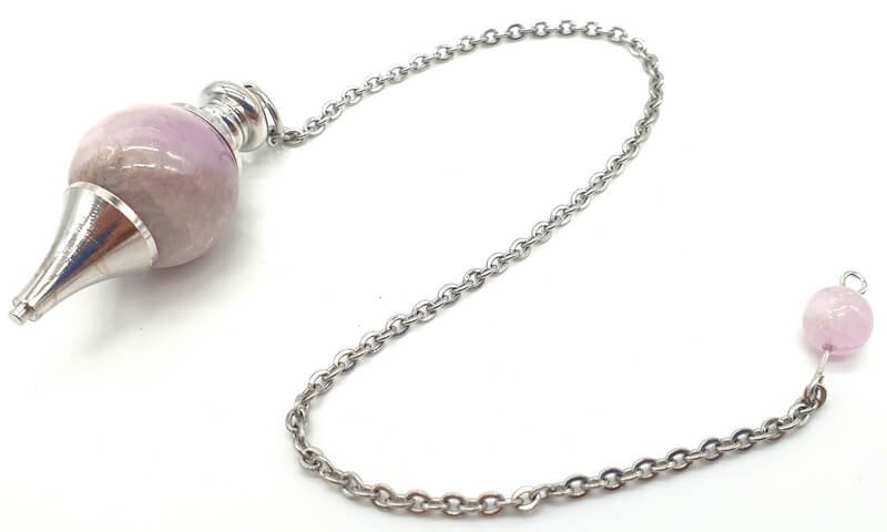 Pendolo a sfera di Kunzite 4cm