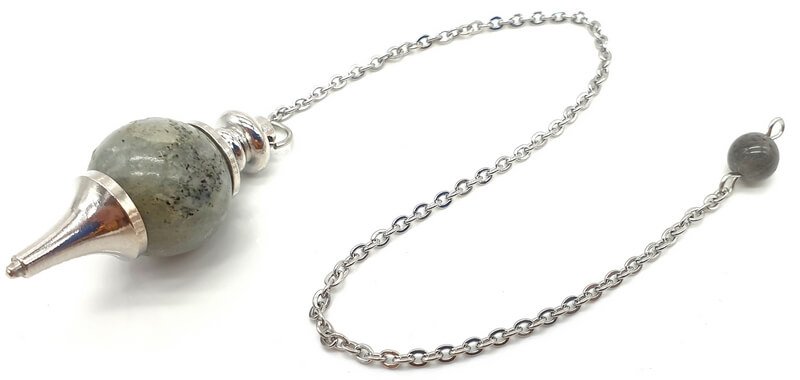 Pendolo a sfera in labradorite 4cm