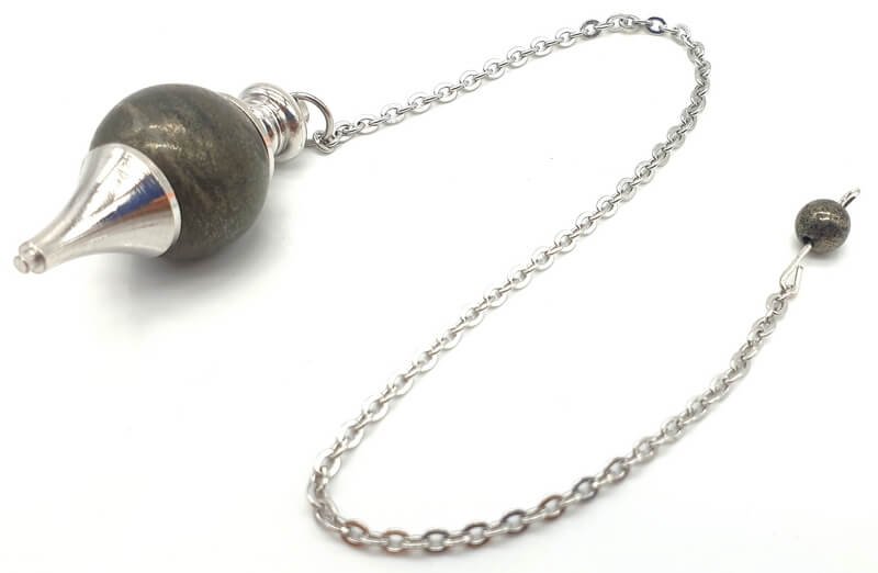 Pendolo a sfera di pirite 4cm