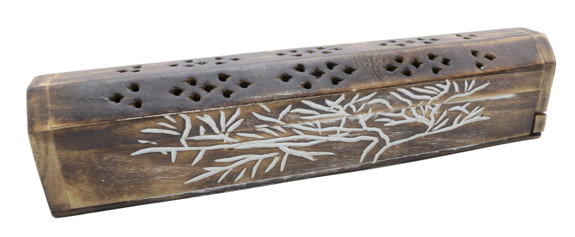 Portaincenso Legno Cofanetto Albero della Vita 30cm