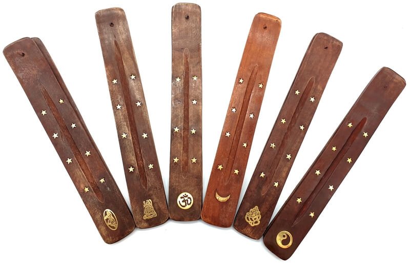 Portaincenso Legno Ski10 Mix 12 pezzi