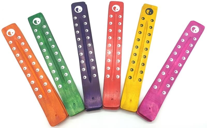 Portaincensi Legno Ski23 Mix 12 pezzi