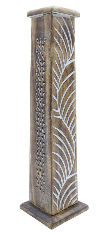 Portaincenso Legno Torre 30cm