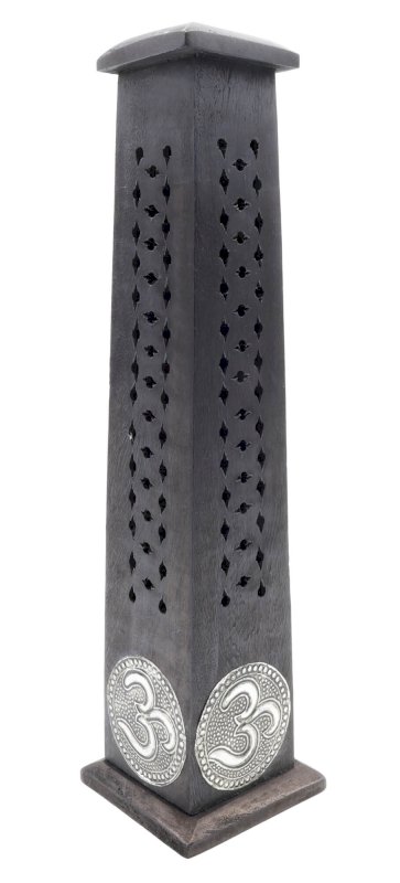 Portaincenso Legno Torre Om 30cm
