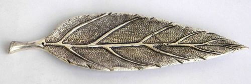 Portaincenso Metallo Foglia 23cm