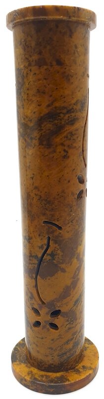 Portaincenso Pietra Torre Antica & Fiori 27cm