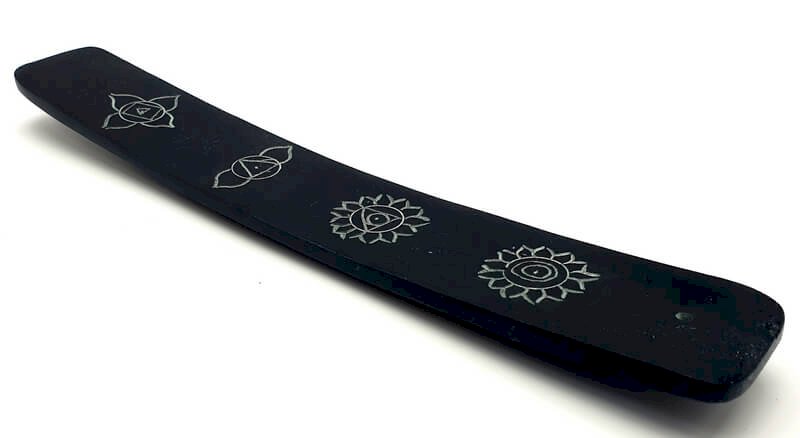 Portaincenso Pietra Ondulato Motivi 25 cm