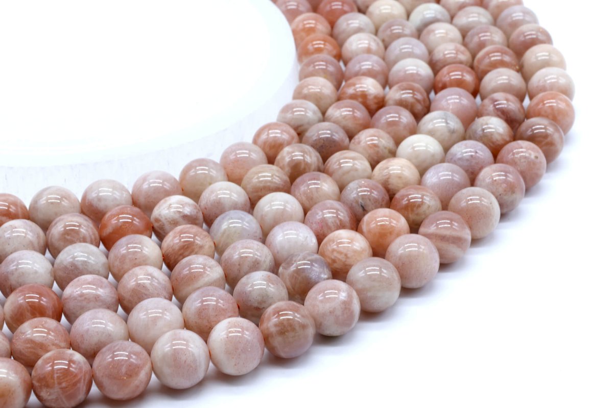 Perline da sole 'AA' 10 mm x 40 cm di filo