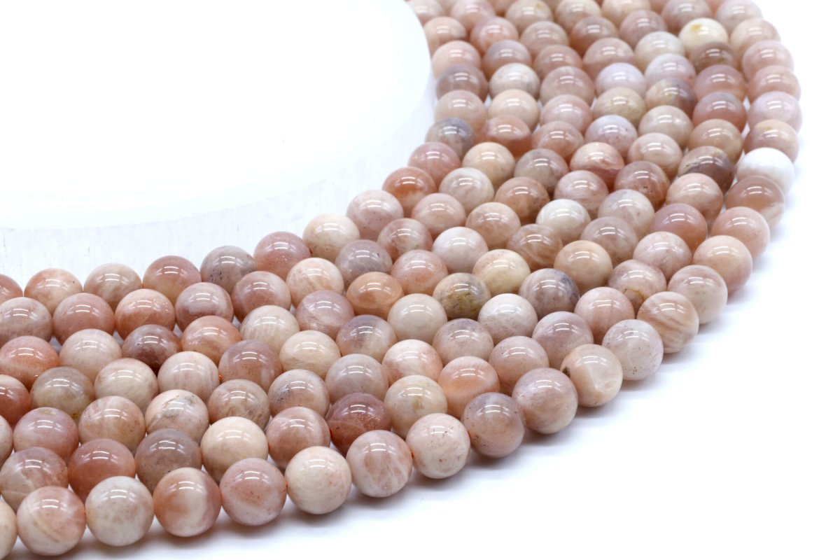 Perline da sole 'AA' 8 mm x 40 cm di filo