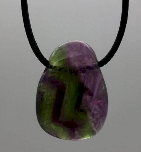 Fluorite laminata multipla Piercing 3cm