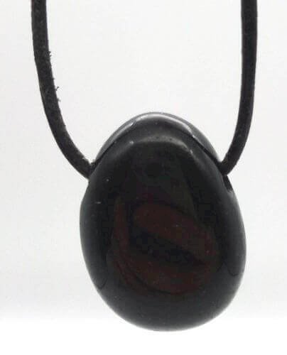 Tormalina nera laminata 3cm traforata