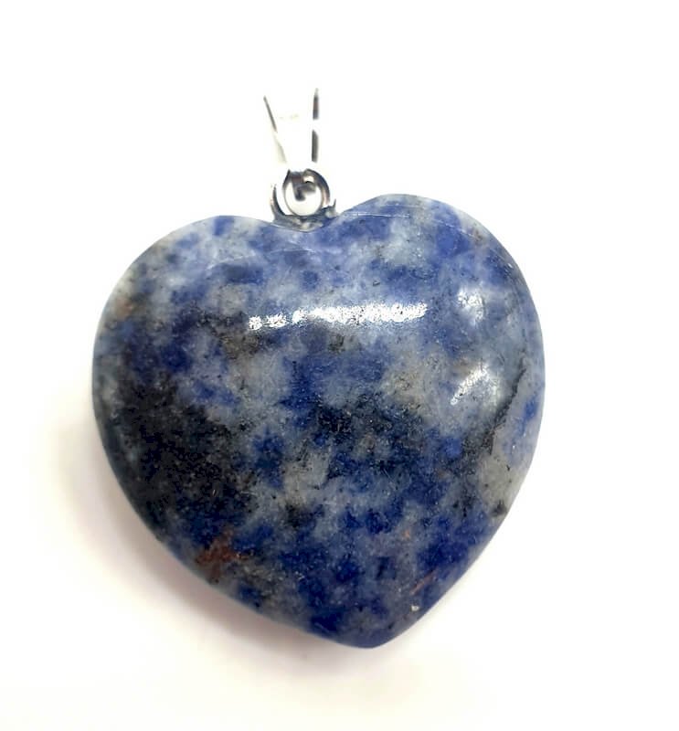 Pendente Sodalite Cuore 2,5 cm