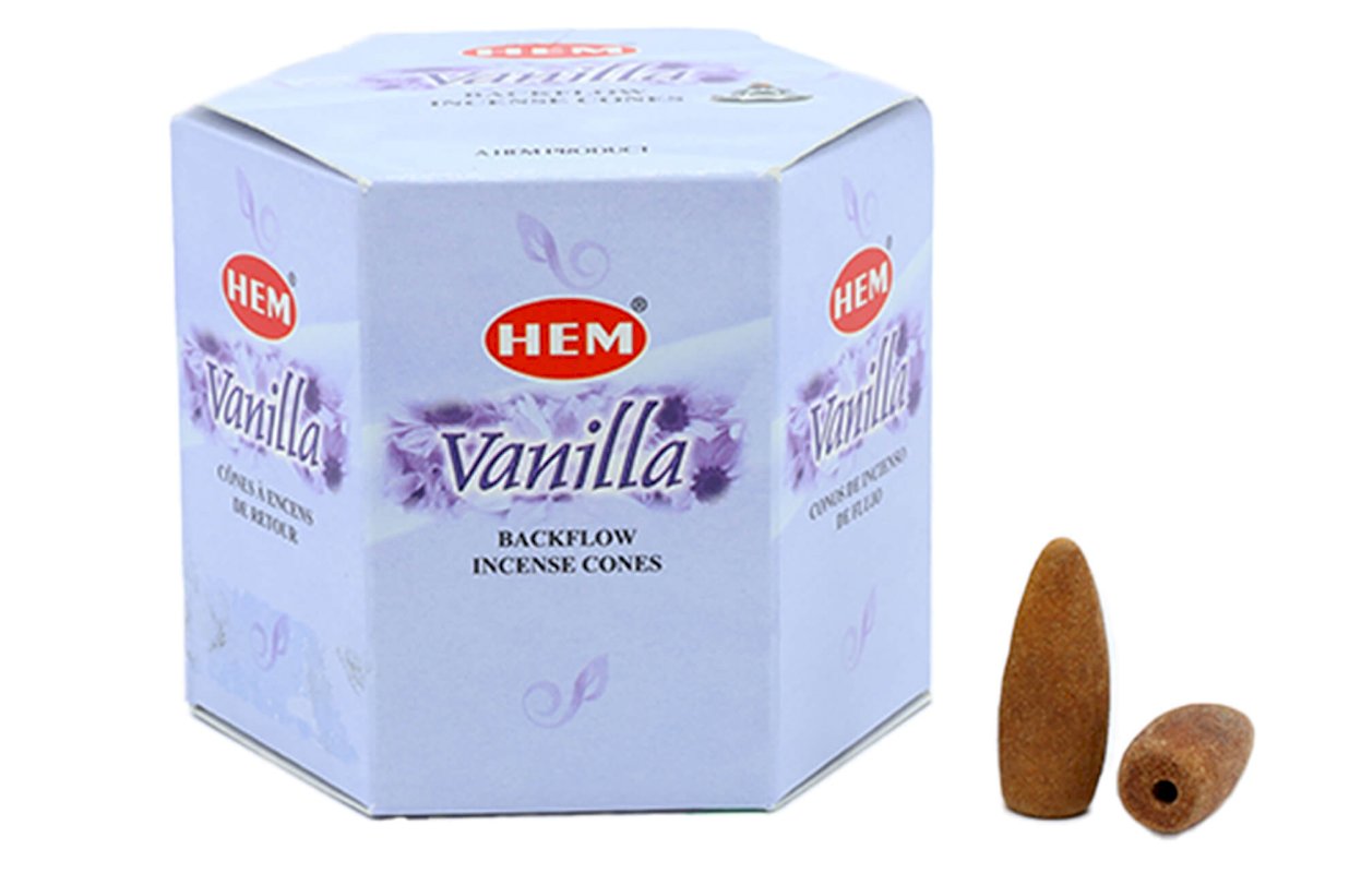 Coni di Riflusso HEM Vaniglia 12 pz