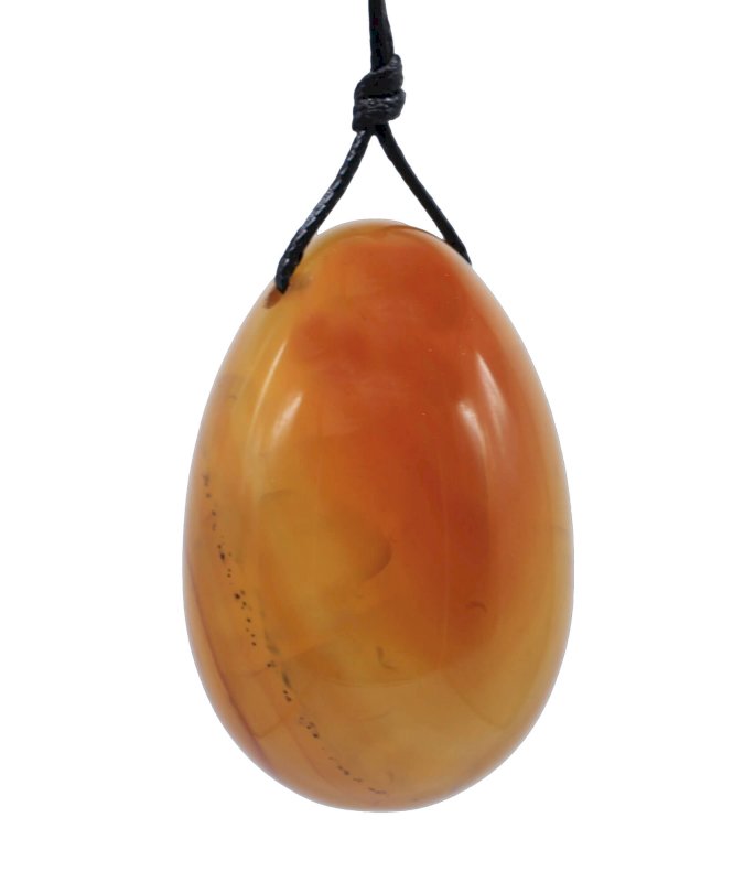 Uovo Yoni Corniola 4,5 cm