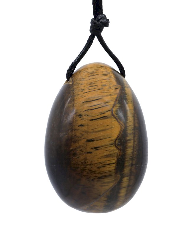Uovo Yoni Occhio di Tigre 4,5 cm