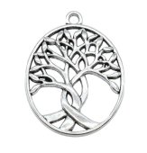 Charm Albero della Vita Fine 2cm 50pz
