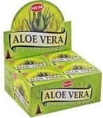 Incensi HEM Coni Aloe Vera
