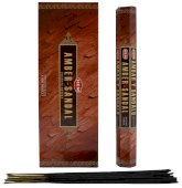 Incensi HEM Ambra Sandalo 20g