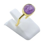 Anello in Argento 925 Ametista Design