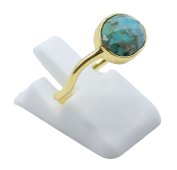 Anello in Argento 925 Turchese Design