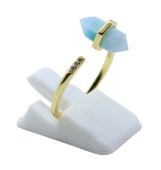 Anello in Argento 925 Larimar Punta