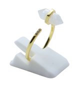 Anello in Argento 925 Pietra di Luna Punta