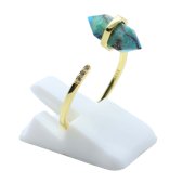 Anello in Argento 925 Turchese Punta